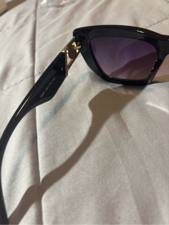Versace Black Women\'s Sunglasses with Gold Accent main image 7